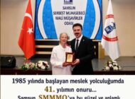 Remziye Dinler’e 41 yıllık onur ödülü