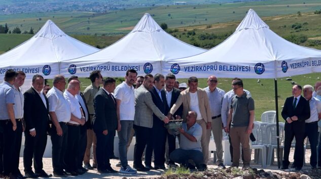 Vezirköprü Karma OSB’de ikinci fabrikanın temeli atıldı