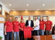 SAMOSK yönetiminden Kaymakam Bayram Yıldız’a Ziyaret
