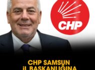CHP Samsun İl Başkanı Mehmet Pank oldu