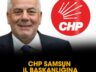 CHP Samsun İl Başkanı Mehmet Pank oldu
