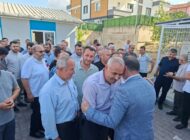 Vezirköprü İlçe Müftüsü Naci Yalçınkaya din görevlileri tarafından uğurlandı