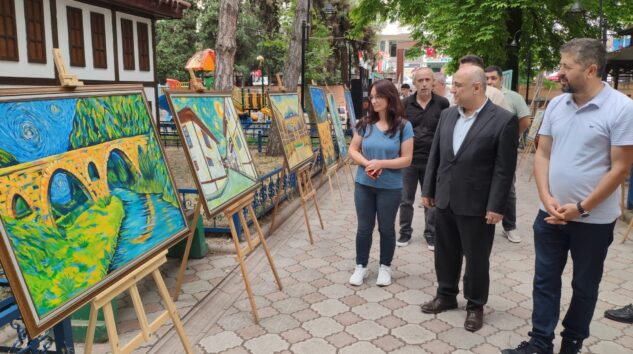 “Fırça İzlerinde Vezirköprü” resim sergisi