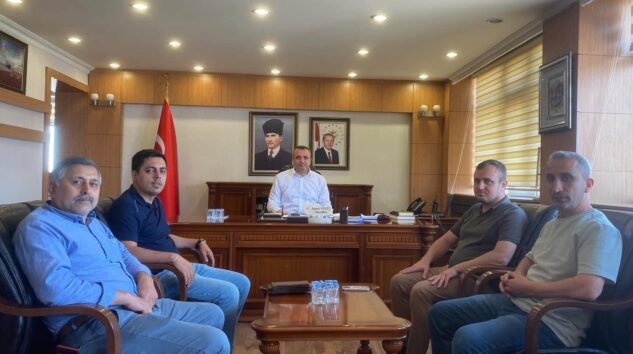 VEZDEF Heyetinden Kaymakam Yıldız’a “Hayırlı Olsun” Ziyareti