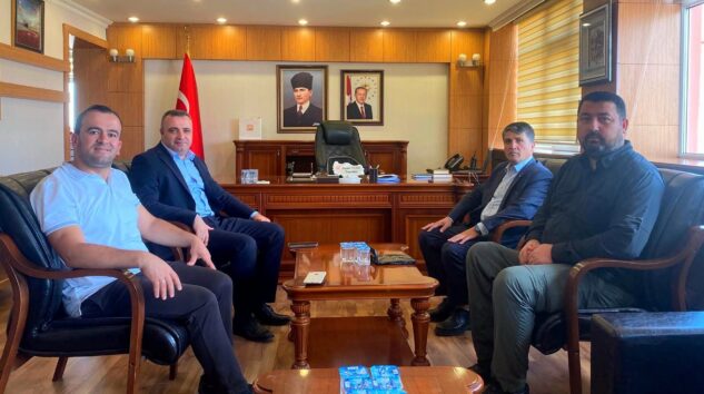 Ankara & Vezirköprü Platformu’ndan Vezirköprü Kaymakamına ‘hayırlı olsun’ ziyareti