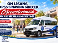 Vezirköprü Belediyesi’nden Ön Lisans KPSS Adaylarına Ücretsiz Ulaşım Desteği