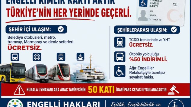 Engelli Kimlik Kartlarında Yeni Dönem: Yerel Kart Şartı Kalktı, Tüm Türkiye’de Geçerli Olacak