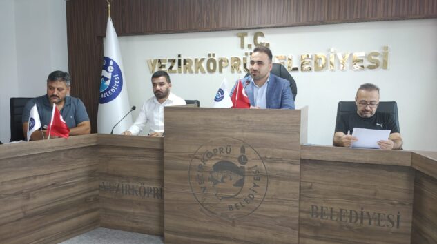 Vezirköprü Belediyesi Eylül Ayı Meclis Toplantısı yapıldı
