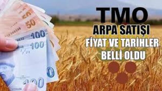 Besiciye arpa fiyatı 14 bin TL/ton