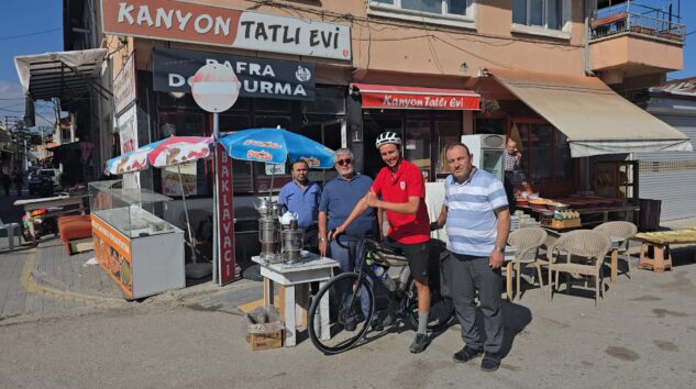 Avustralya’dan Vezirköprü’ye 5 bin kilometrelik pedal sevdası