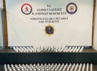 Samsun’da 10 bin 104 sentetik ecza hap ele geçirildi