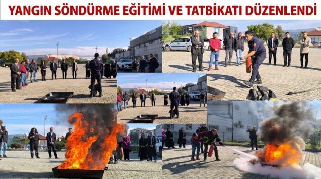 Kamu Personeline Yangın ve Acil Durum Tatbikatı