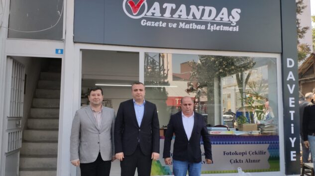Kaymakam Bayram Yıldız’dan Vatandaş Gazetesi’ne ziyaret
