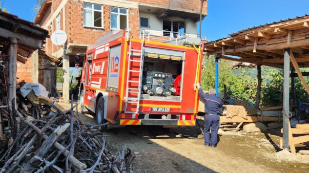 Vezirköprü’de Ev Yangını Korku Dolu Anlar Yaşattı